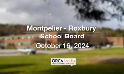 Montpelier-Roxbury School Board - October 16, 2024 [MRSB]