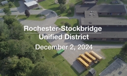 Rochester-Stockbridge Unified District - December 2, 2024 [RSUD]