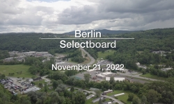 Berlin Selectboard - November 21, 2022