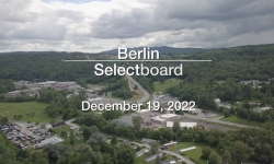 Berlin Selectboard - December 19, 2022