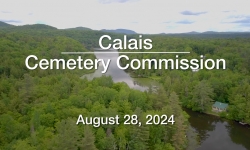 Calais Cemetery Commission - August 28, 2024 [CCC]