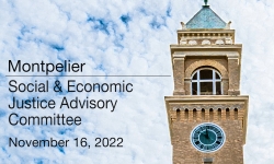 Montpelier Social and Economic Justice Advisory Committee - November 16, 2022