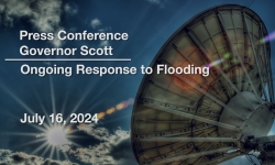 Press Conference - Governor Scott and Administration Officials - Ongoing Response to Flooding 7/16/2024