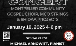 Montpelier Chamber Orchestra - MLK, Jr. Commemorative Concert LIVE 1/19/2025 at 4:00PM