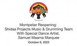 Shidaa Projects - Montpelier Reopening - Music and Drumming Team with Special Dance Artist Samuel Maama Marquaye