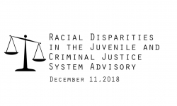 Racial Disparities Advisory Panel - 12/11/2018