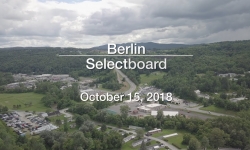 Berlin Selectboard - October 15, 2018