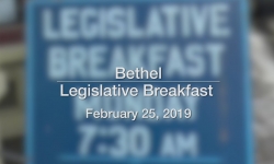 Legislative Breakfast in Bethel - February 25, 2019 - Windor Representatives and Senators