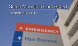 Green Mountain Care Board - March 20, 2019