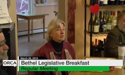 Legislative Breakfast in Bethel - March 26, 2018 - Sandy Haas