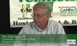 Meet The Candidate: Jim Harrison (R) VT House of Rep., Rutland-Windsor 1