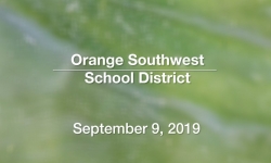 Orange Southwest School District - September 9, 2019