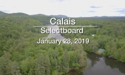 Calais Selectboard - January 28, 2019