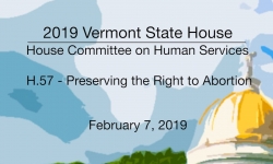 Vermont State House Special Event - Public Hearing on H.57 2/6/19