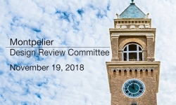 Montpelier Design Review Committee - November 19, 2018