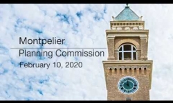 Montpelier Planning Commission - February 10, 2020