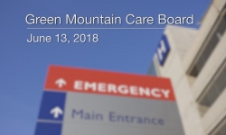 Green Mountain Care Board - June 13, 2018