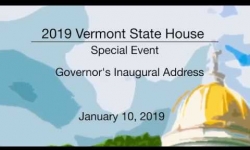 Vermont State House Special Event:  Governor's Inaugural Address 2019