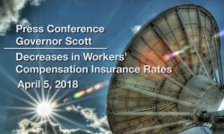 Press Conference -  Workers Comp Decreases