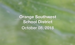 Orange Southwest Unified Union District - October 8, 2018