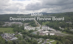 Berlin Development Review Board - August 20, 2019