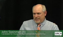 Meet The Candidate: John Steinmen (R), House of Representatives, Barre City