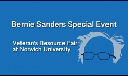 Bernie Sanders Special Event - Veteran's Resource Fair at Norwich University