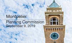 Montpelier Planning Commission - September 9, 2019