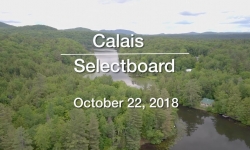 Calais Selectboard - October 22, 2018