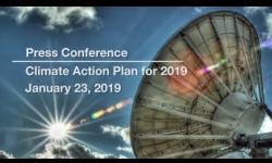 Press Conference - Climate Action Plan for 2019 1/23/19