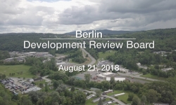 Berlin Development Review Board - August 21, 2018