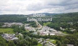 Berlin Selectboard - July 2, 2018