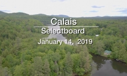 Calais Selectboard - January 14, 2019