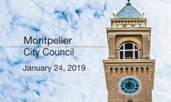 Montpelier City Council - January 24, 2019