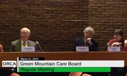 Green Mountain Care Board - March 21, 2018