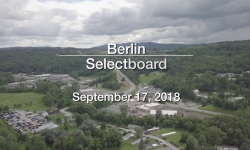 Berlin Selectboard - September 17, 2018