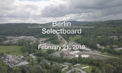 Berlin Selectboard - February 21, 2019