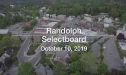 Randolph Selectboard - October 10, 2019