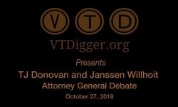 VT Digger Presents Attorney General Debate 10/27/18