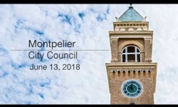 Montpelier City Council - June 13, 2018