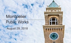 Montpelier Public Works - August 29, 2018