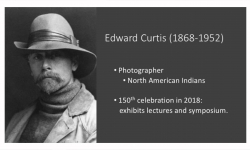 Marna Murray Presents Edward Curtis Photography