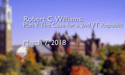 Osher Lifelong Learning Institute: Plan V: The Case for a 2nd VT Republic with Robert C. Williams