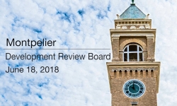 Montpelier Development Review Board - June 18, 2018