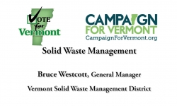 Vote for Vermont: Solid Waste Management