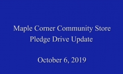 Maple Corner Community Store Pledge Drive