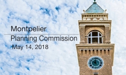 Montpelier Planning Commission - May 14, 2018