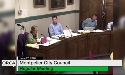 Montpelier City Council - June 27, 2018