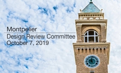 Montpelier Design Review Committee - October 7, 2019