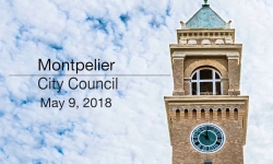 Montpelier City Council - May 9, 2018